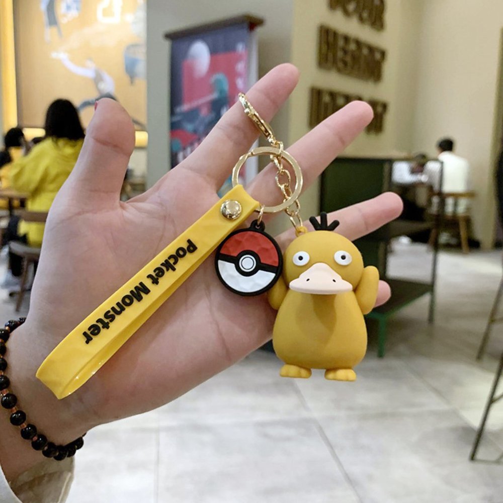 3D Pokémon Psyduck Keychain/Keyring
